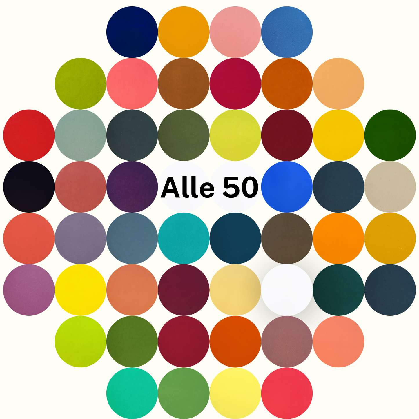 Alle 50 fargene