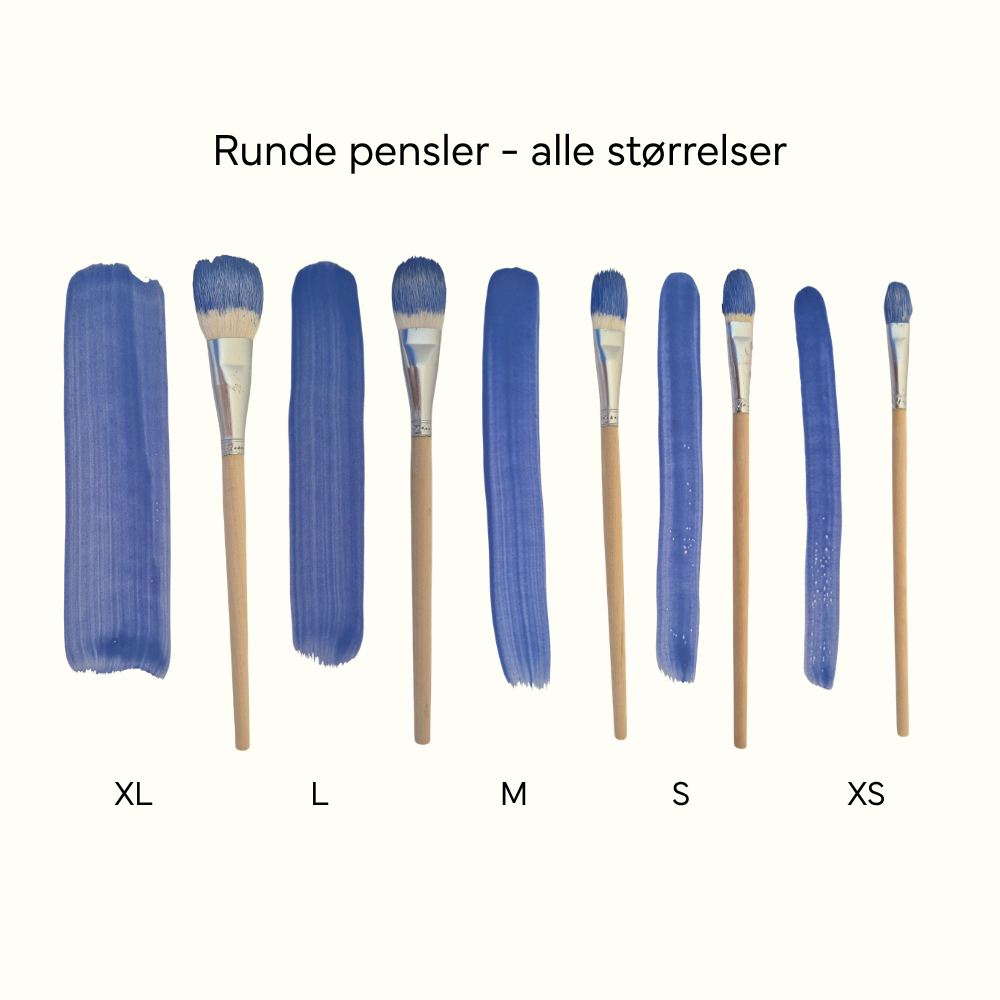 Pensel - rund L