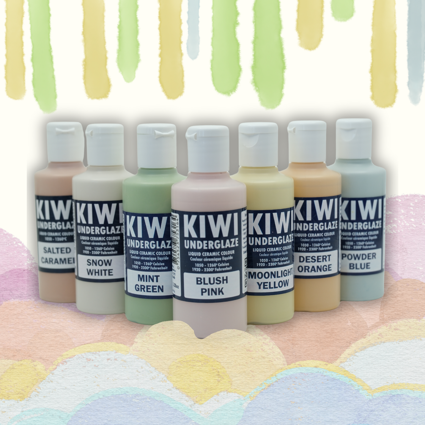 Pastell samlepakke - 7 farger