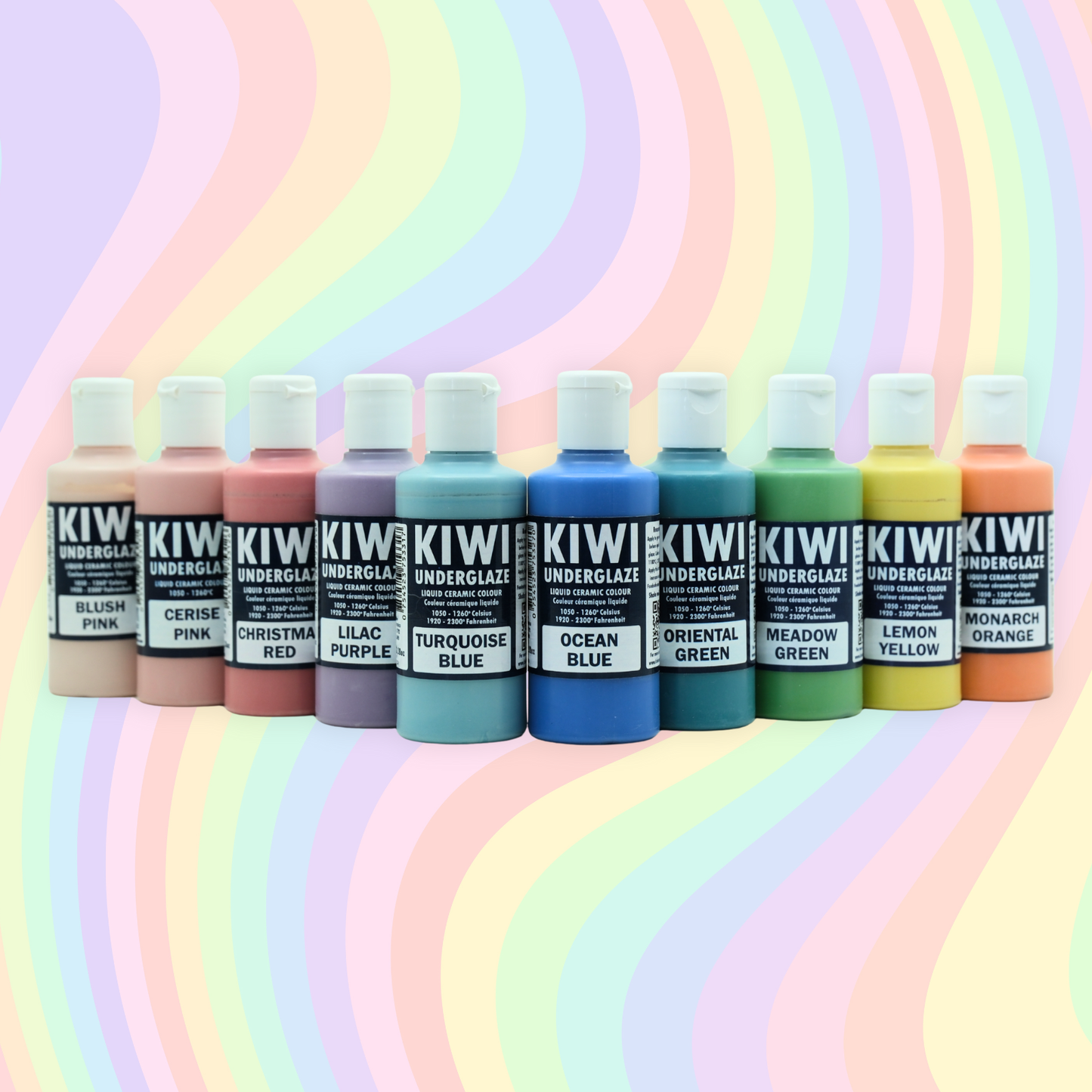 Regnbuen samlepakke - 10 farger