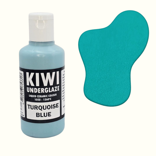 Turquoise Blue Underglasur